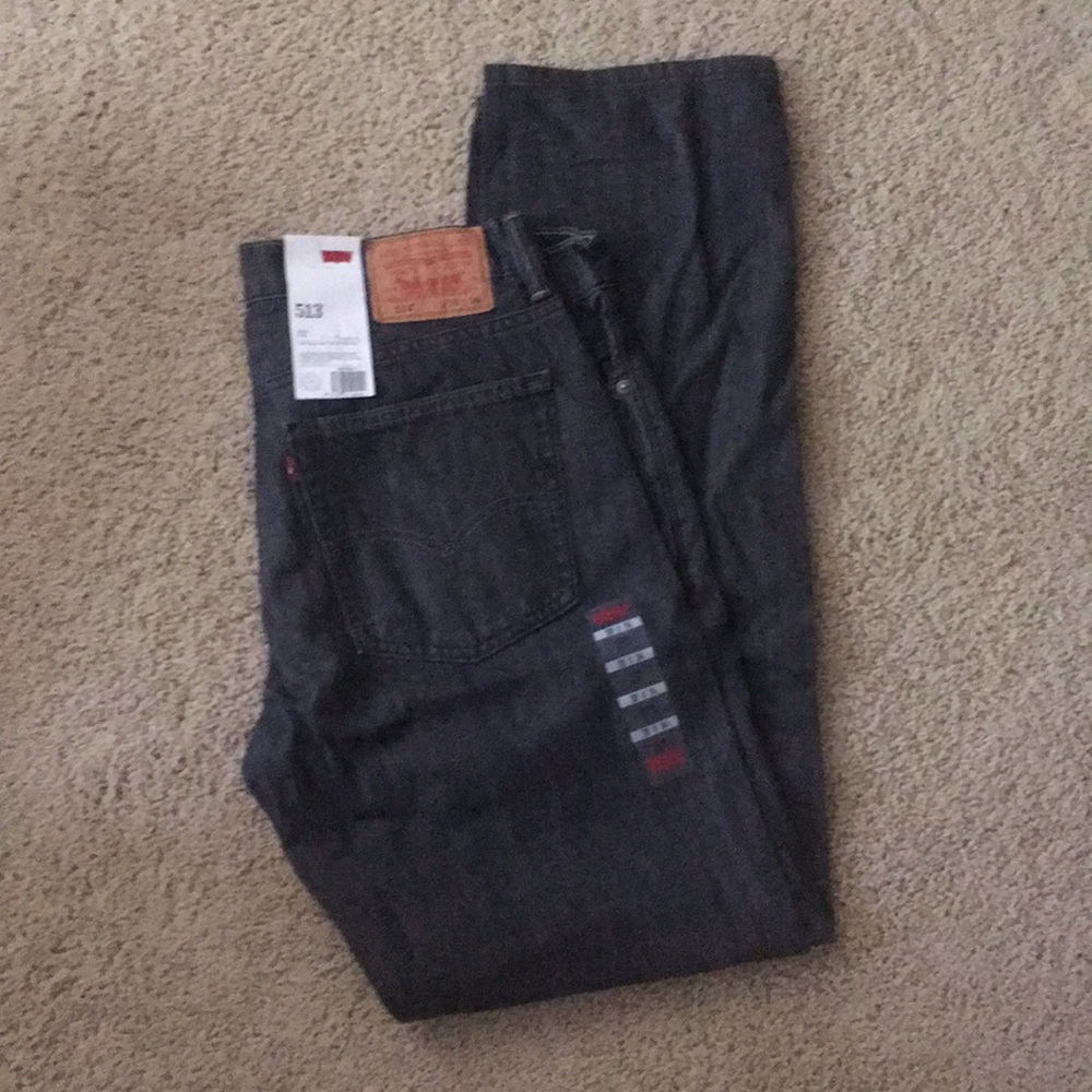 NWT washes black Levi’s 513
